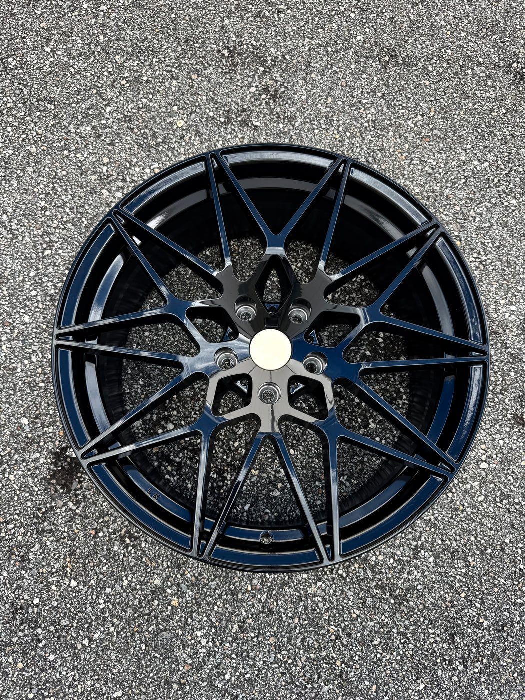 Midnight Mesh Wheel/Rim — Gloss Black